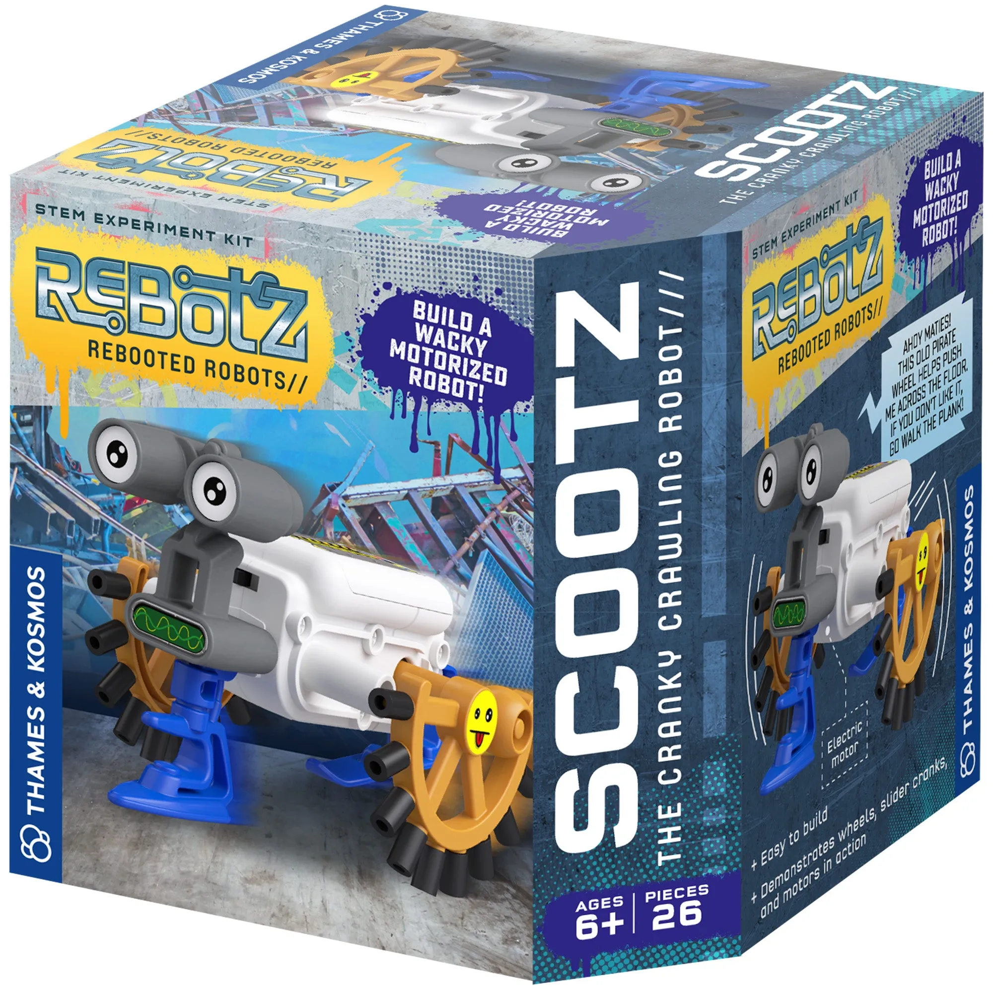 ReBotz 4-Pack Bundle: Scootz, Pogo, Knox & Halfpipe