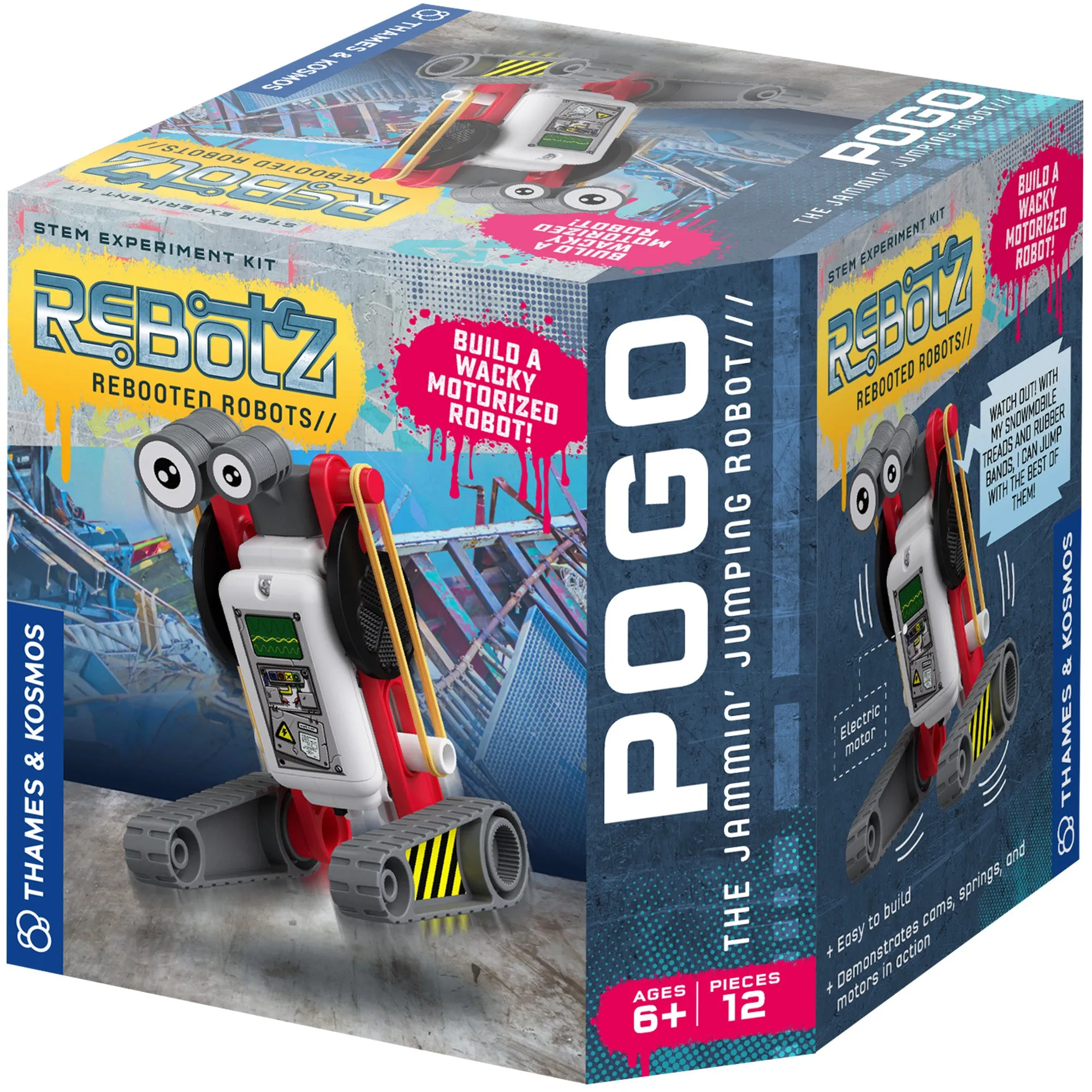 ReBotz 4-Pack Bundle: Scootz, Pogo, Knox & Halfpipe