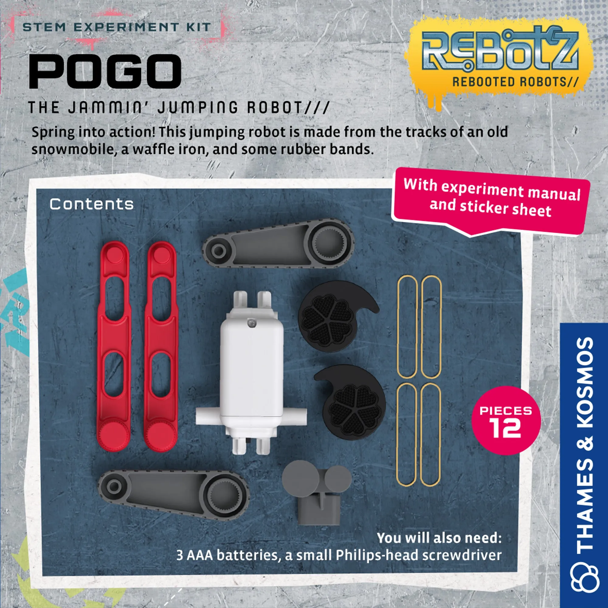 ReBotz 4-Pack Bundle: Scootz, Pogo, Knox & Halfpipe