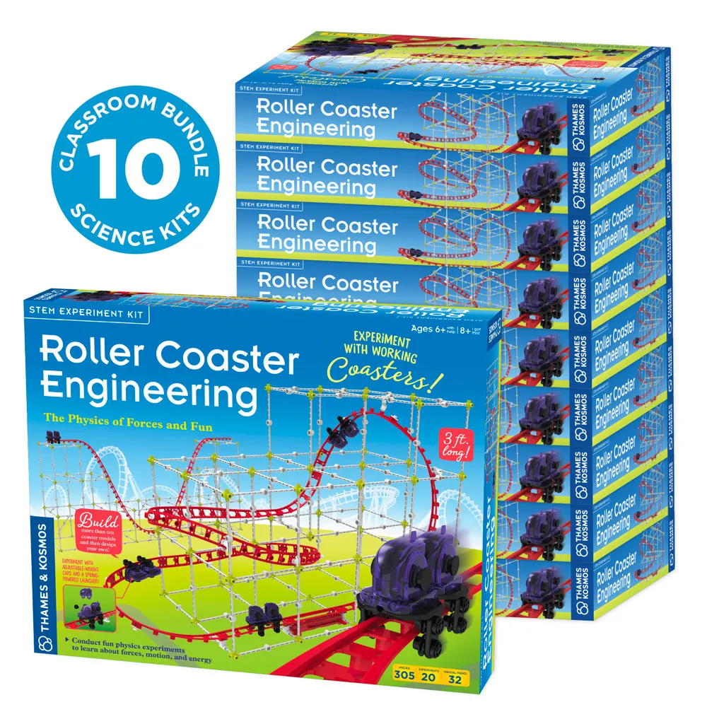 Roller Coaster Engineering - Classroom Bundle 10-Pack