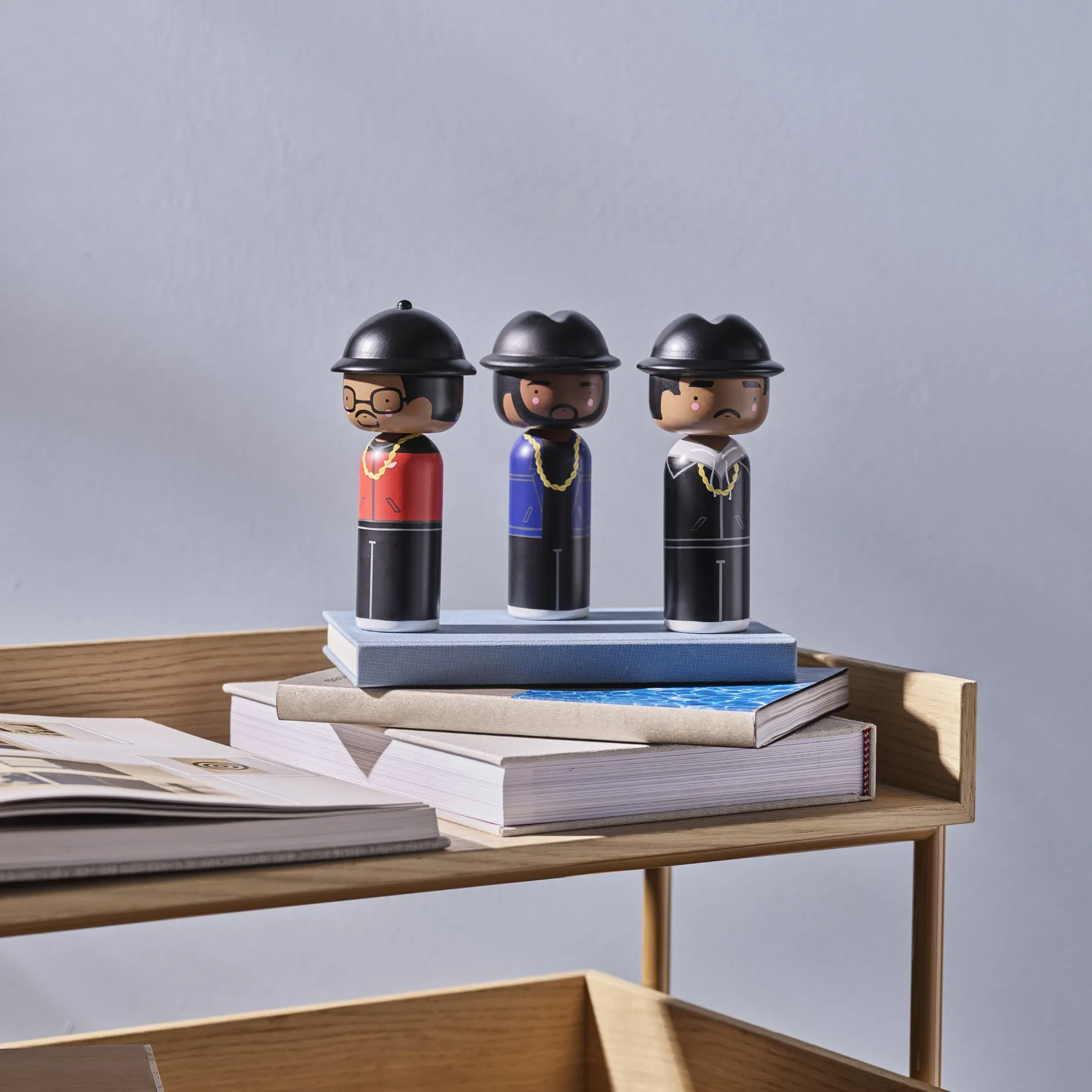 Run-D.M.C - Jason 'Jam-Master Jay' Mizel Kokeshi Doll