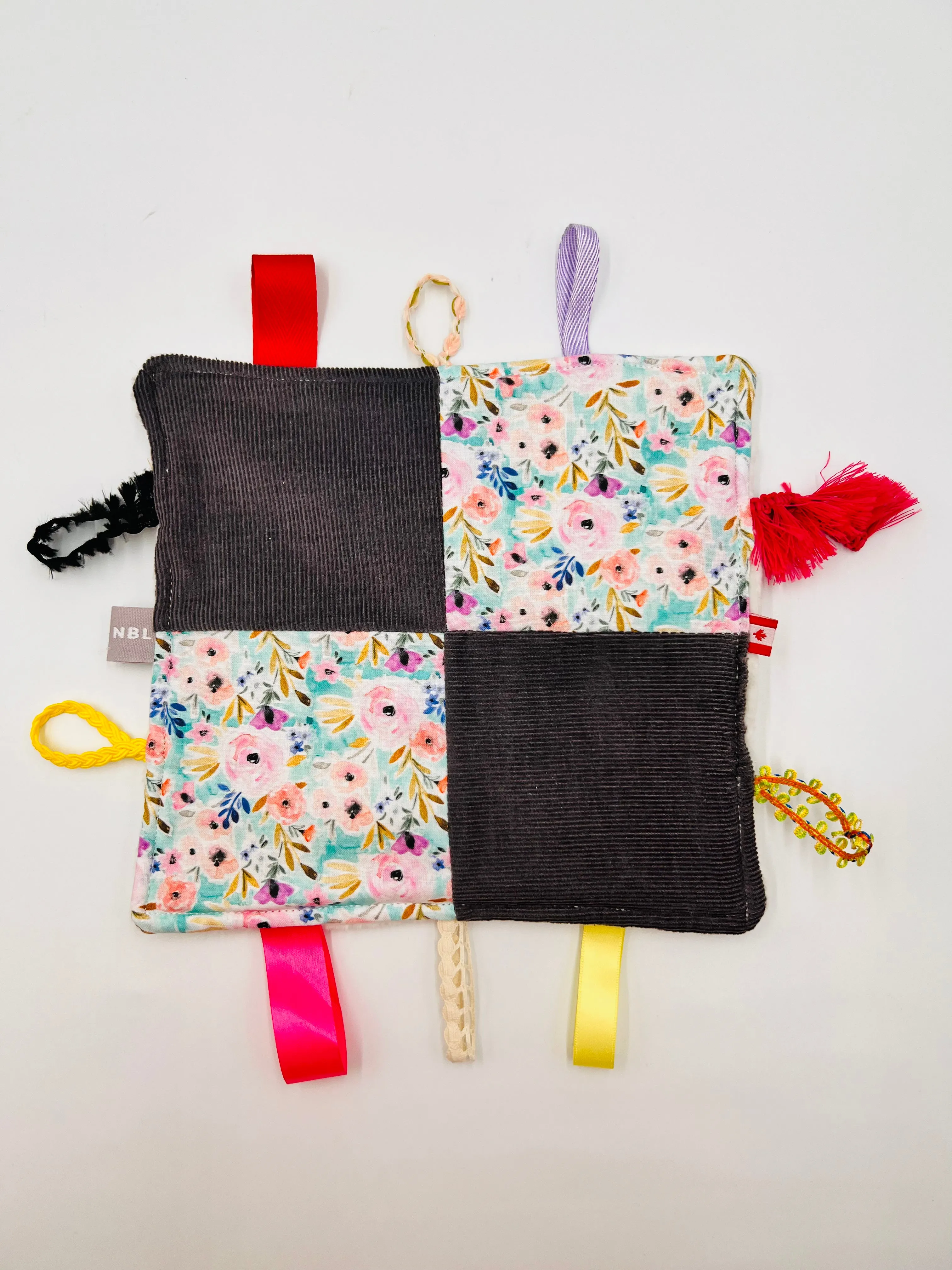 Sensory Blanket Floral Pastel (Standard)