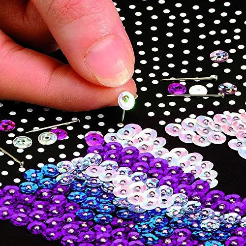 Sequin Art® Blue, Horse, Sparkling Arts and Crafts Picture Kit