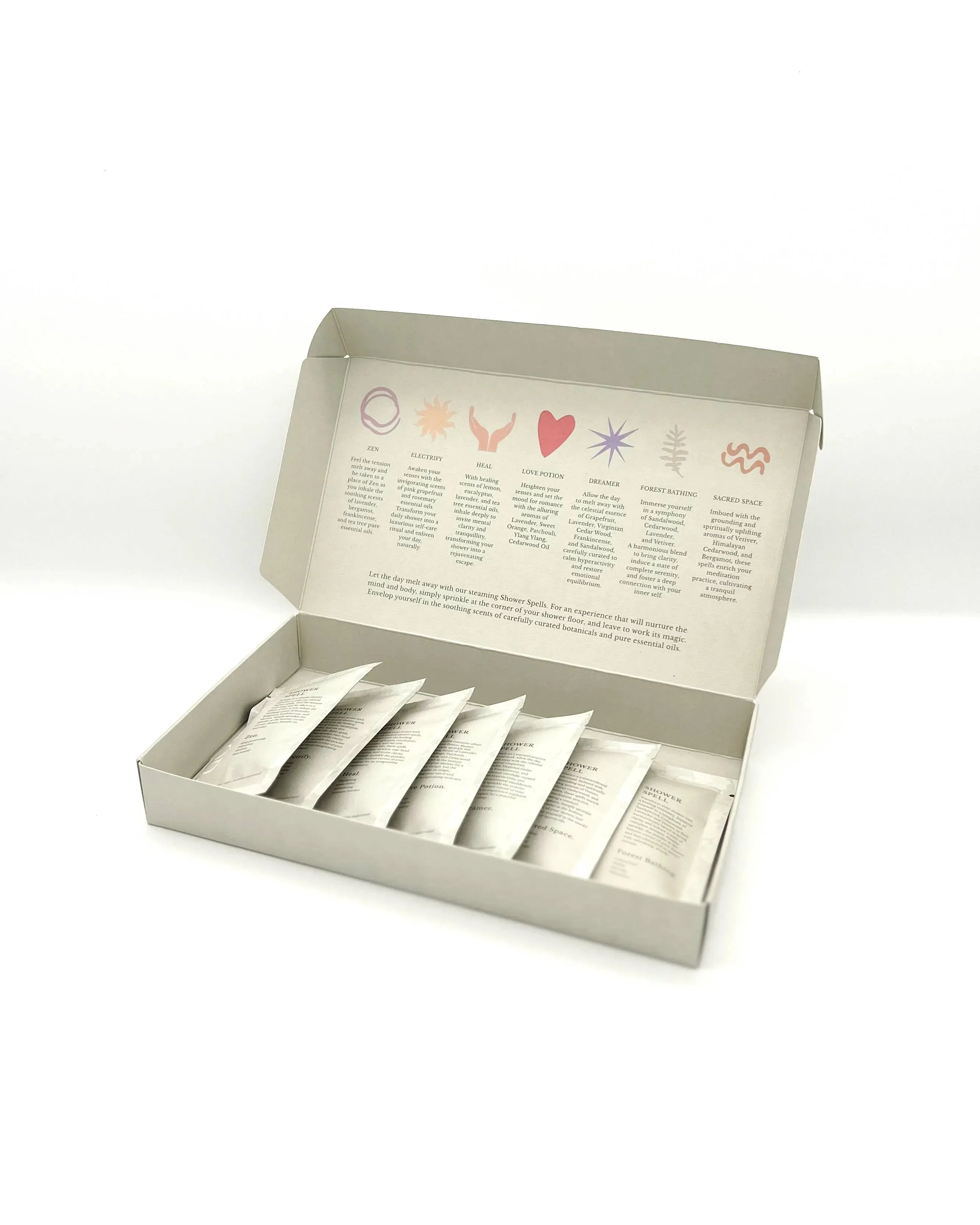 Shower Spell Discovery Set | 7 Scents for Mindful Showers