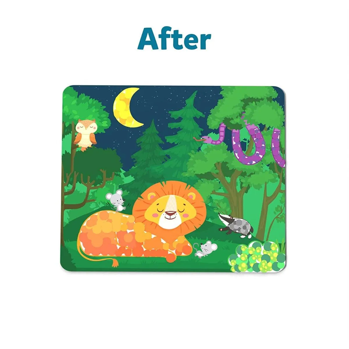 Skillmatics Art Activity Dot It! Wild, Farm & Underwater - No Mess Sticker Art Gifts for Kids Ages 3 to 7 Years