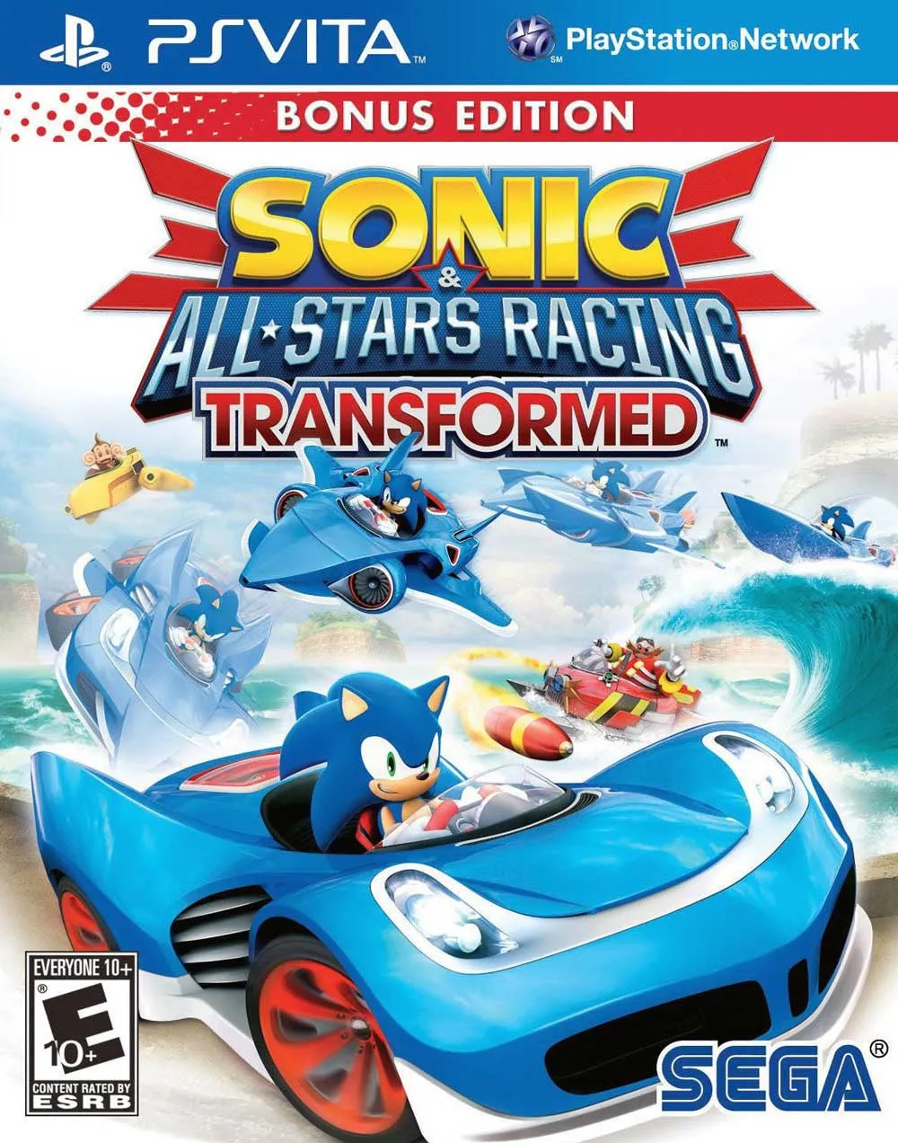 Sonic & All-Stars Racing Transformed (PS Vita)