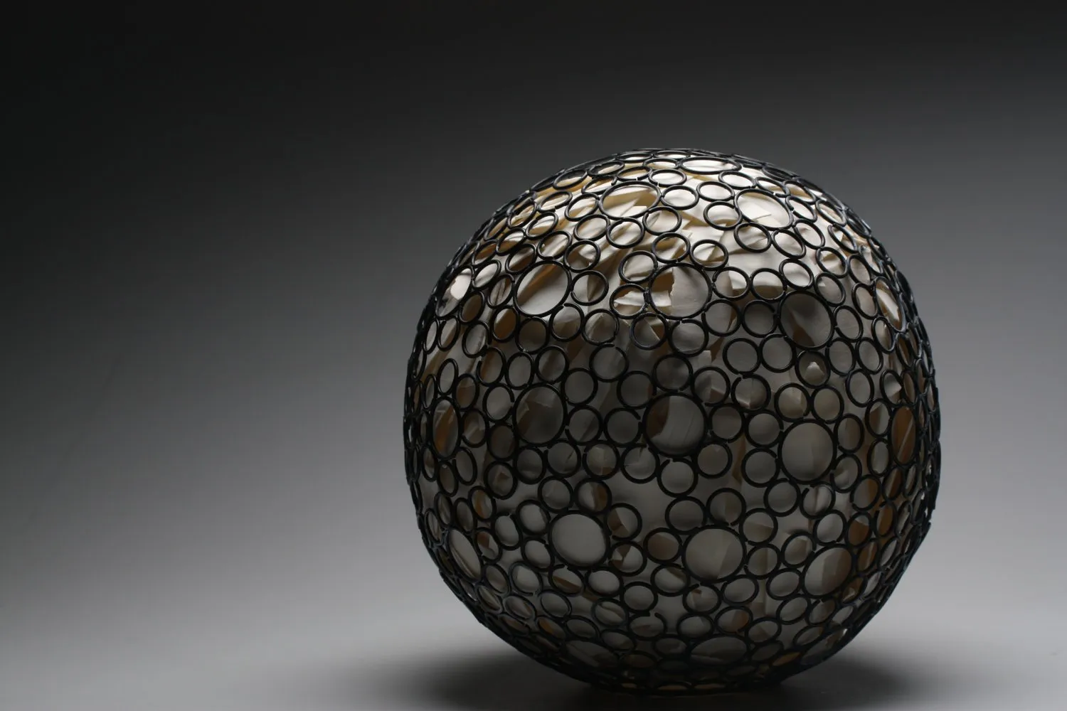 Stoneware Royal porcelain light with unique design - unique lighting - housewares lighting