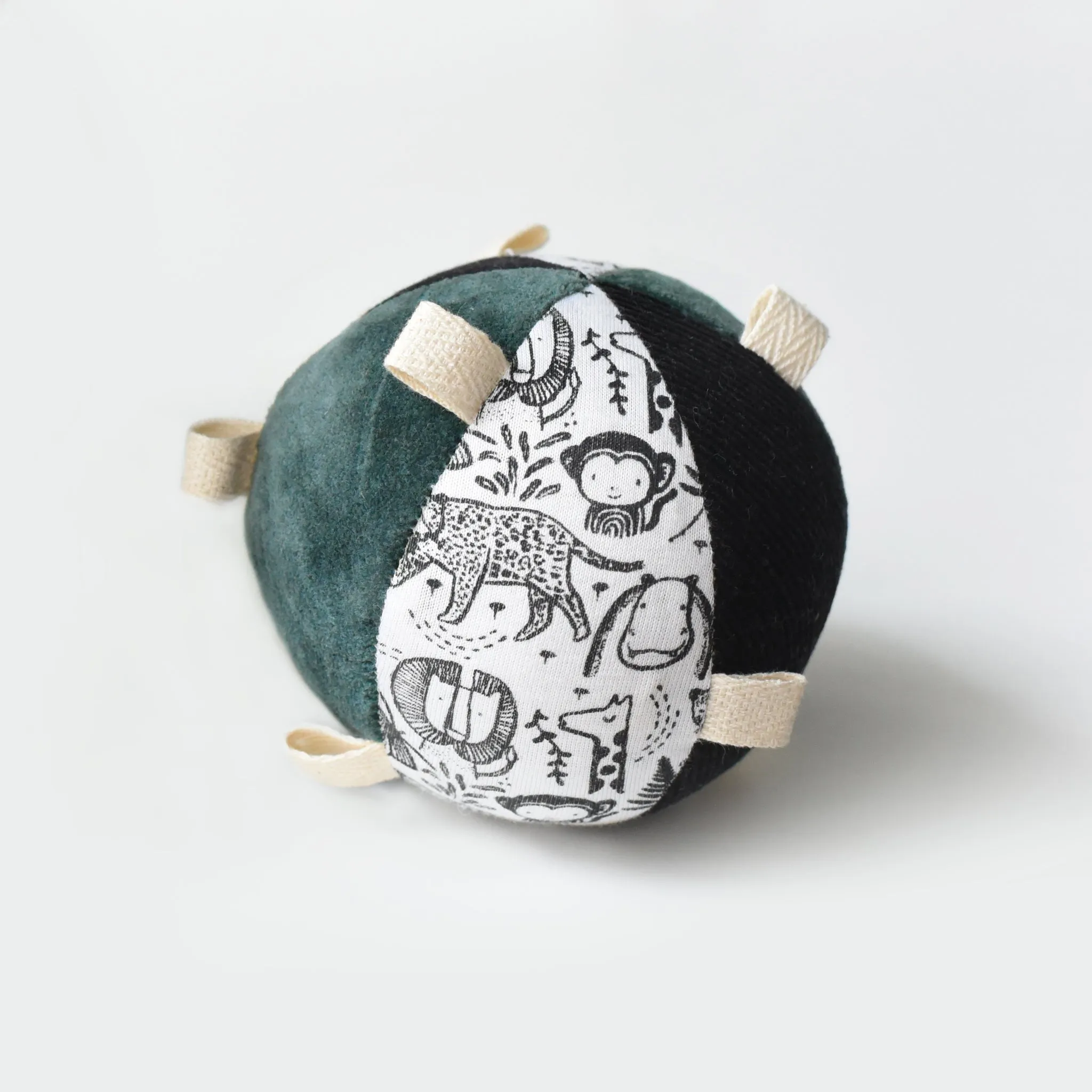 Taggy Ball with Rattle Wild
