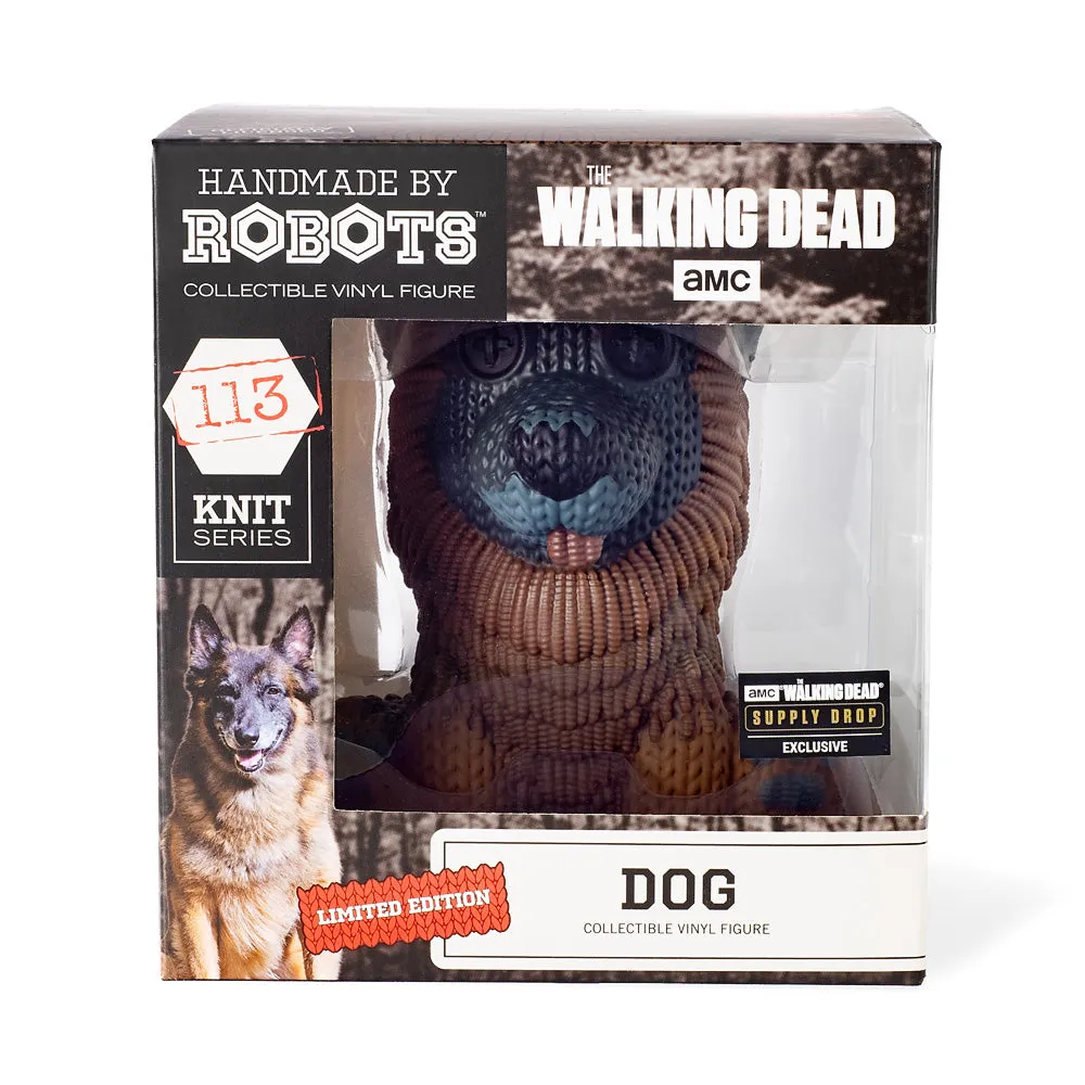 The Walking Dead Exclusive Handmade By Robots Dog Figure