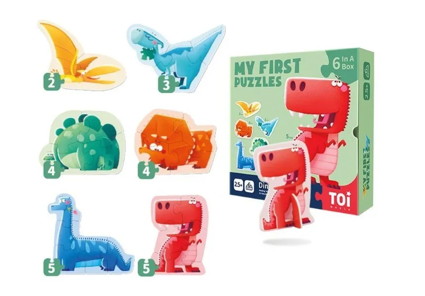 Toi World My First Puzzles-Dinosaur 2 