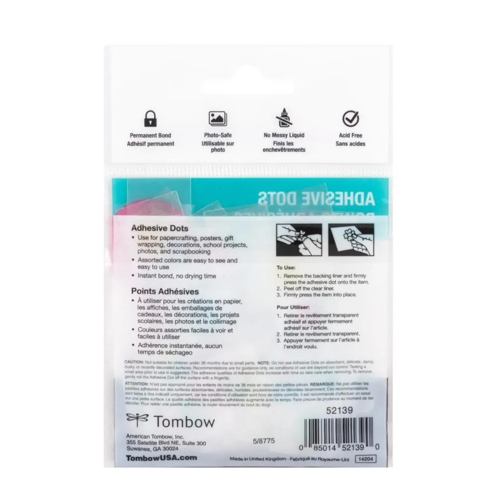 Tombow Adhesive Glue Dots 100pk