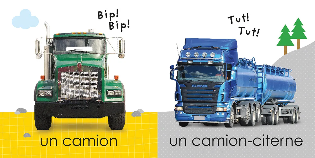 Touche à Tout: Les Camions Board Book