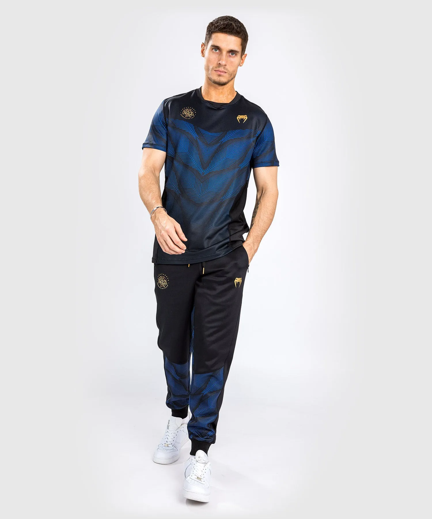 Venum Phantom Loma Dry Tech T-shirt - Black/Blue