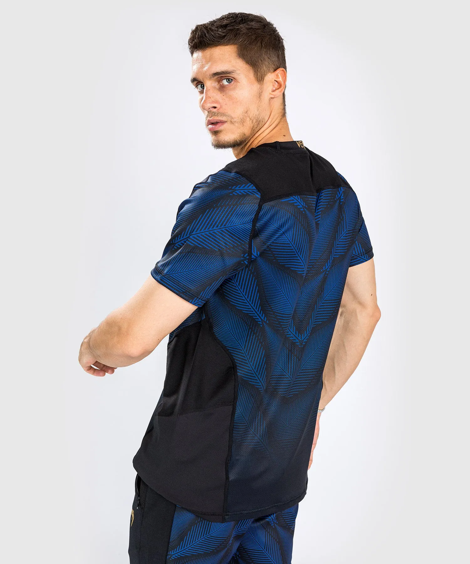 Venum Phantom Loma Dry Tech T-shirt - Black/Blue