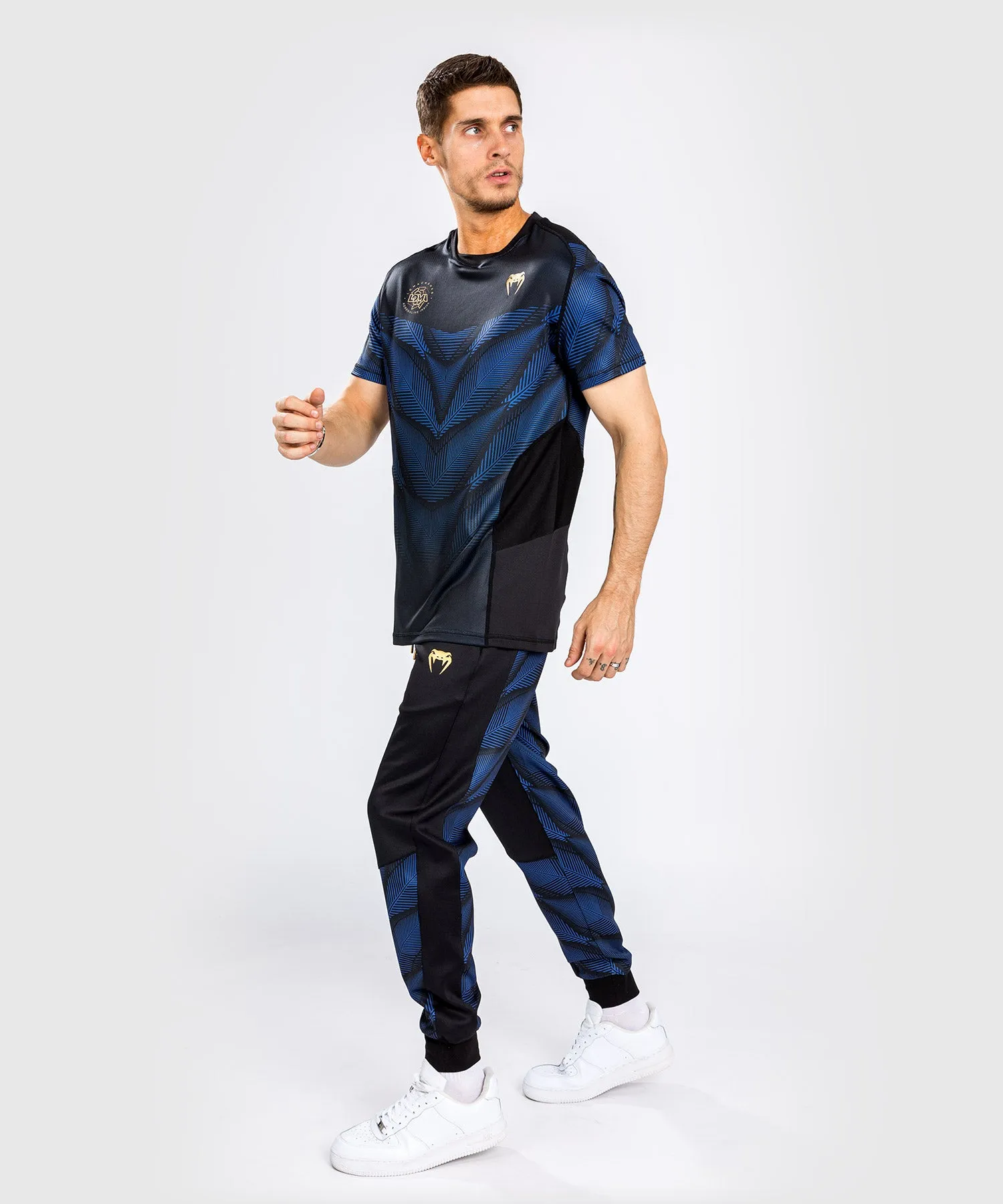 Venum Phantom Loma Dry Tech T-shirt - Black/Blue