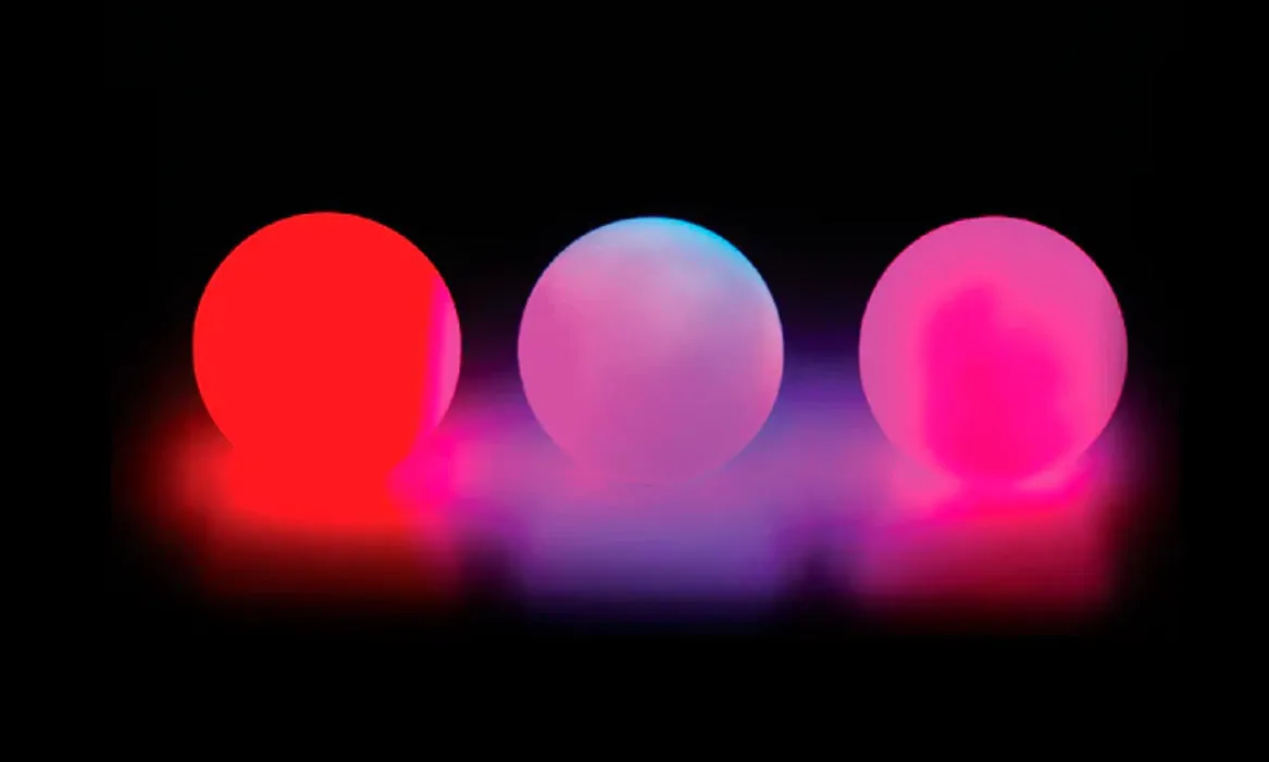 Wes Peden Juggling Glow.0 LED Balls